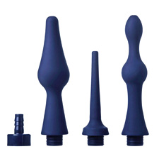 Unique Siliocne Enema Nozzle Set