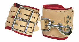 Medical Bondage Leather Restraints Ankles