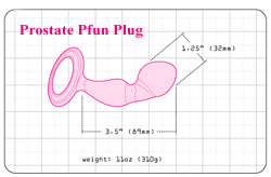 Prostate Pfun Plug Specs.