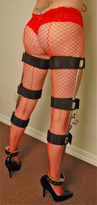 Nurse Cindy in Leg Braces